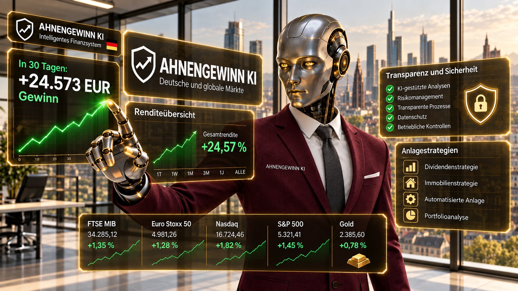 Ahnengewinn KI Plattform